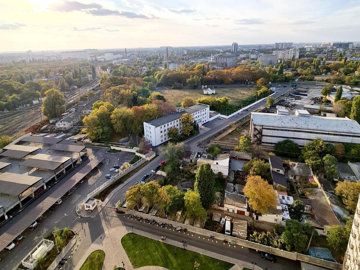 Сozy 704 Sunrise Apartments On The 22Nd Floor In The Center Oldenburg Bagian luar foto